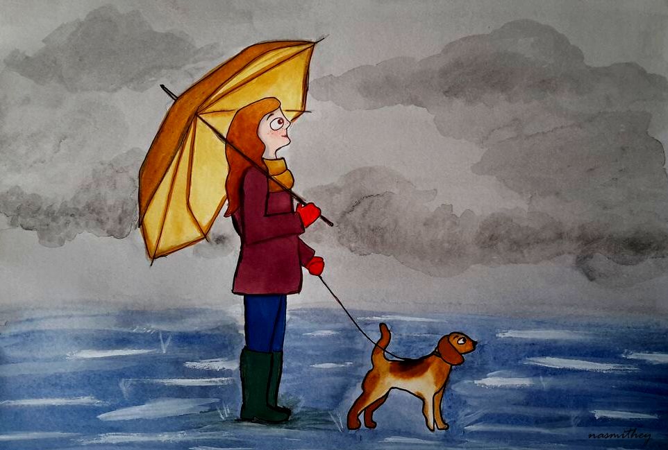 rainy-walk
