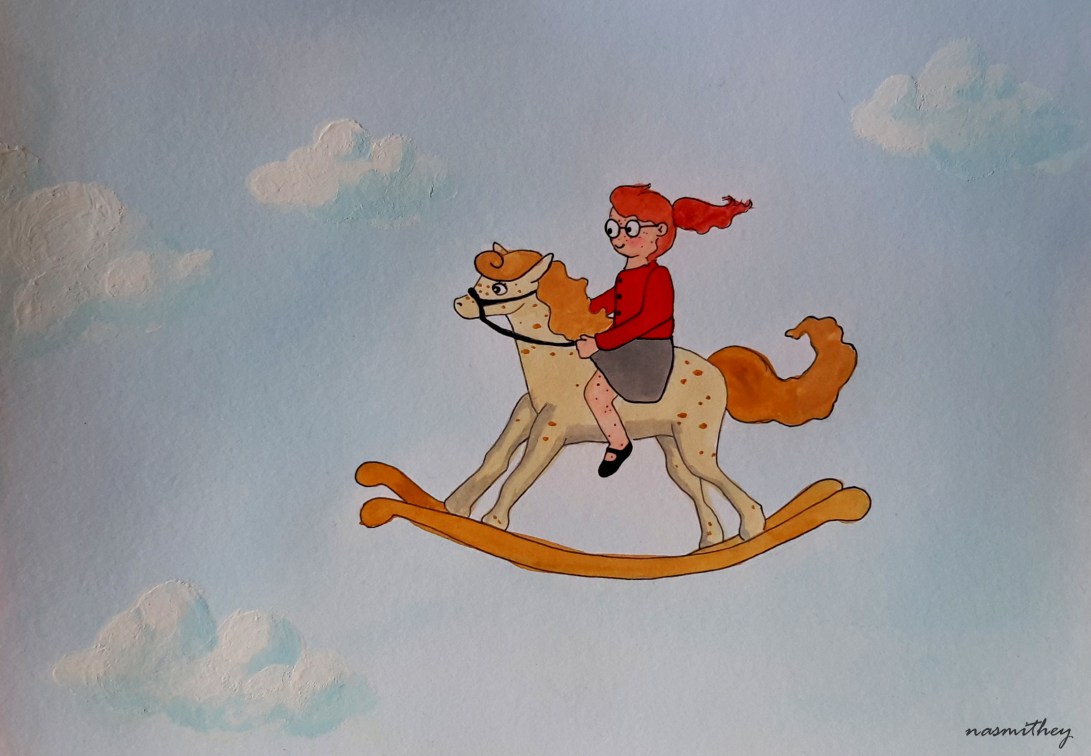 little rocking horse by paula nasmith