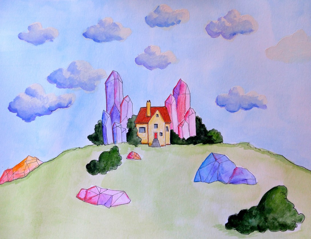 Crystal Cottage by Paula Nasmith